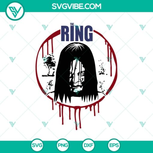 the ring svg ghost svg scary halloween svg