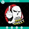Spooky Halloween SVG with "This Is Boo Sheet" text, perfect for horror-themed crafts.