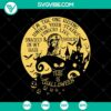 Halloween themed SVG design with Nightmare Before Christmas and horror elements for digital use.