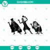 Hitchhiking Ghosts SVG from The Haunted Mansion, Halloween-themed designed.