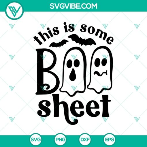 this is some boo sheet svg boo boo halloween svg cute halloween svg