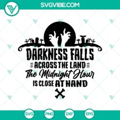 Creepy Thriller Lyrics SVG with Halloween and Horror elements, perfect for spooky projects.