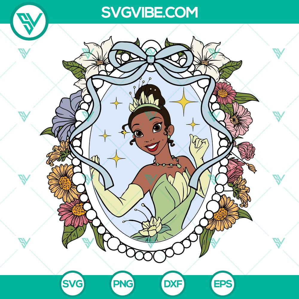 Tiana Mirror Bow SVG | Disney Princess Tiana Cut Files Tiana Mirror Bow SVG | Disney Princess Tiana Cut Files