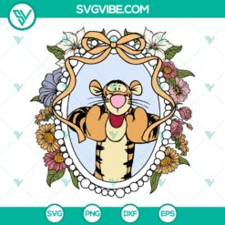 Tigger Mirror Bow SVG | Disney Winnie the Pooh Cut Files