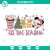 Disney Christmas themed SVG, DXF, EPS, PNG files for the holiday season. Mickey, Minnie, and festive elements included. Perfect for DIY projects.