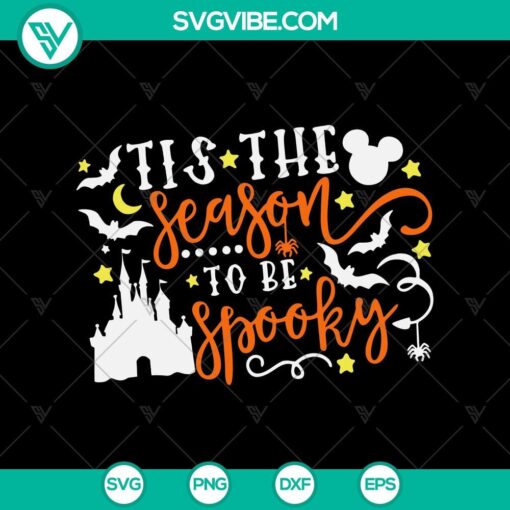 tis the season to be spooky svg disney quotes svg disney halloween svg