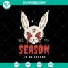 Tis the Season to Be Spooky SVG with horror elements perfect for Halloween.