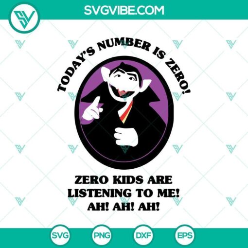 today8217s number is zero svg scary svg halloween svg