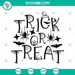 Trick or Treat Bat SVG, Halloween SVG, Scary SVG, Oct 31 SVG