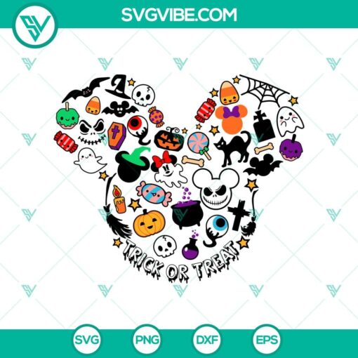 trick or treat bundle svg mickey halloween svg halloween svg