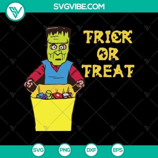 trick or treat frankenstein svg trick or treat svg halloween svg