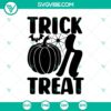 Spooky Trick or Treat Halloween SVG with Scary Oct 31 design for Halloween, perfect for crafts and projects.