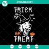 Trick or Treat Halloween SVG design with Scary Halloween elements perfect for crafting, costumes, and decor.