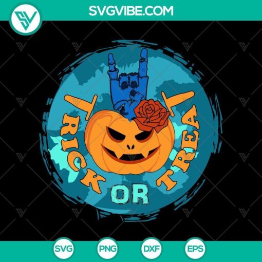 trick or treat pumpkin zombie hand svg halloween svg trick or treat svg halloween mom svg