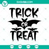 Spooky Trick Or Treat SVG with Halloween and Scary elements, perfect for October 31 designs.