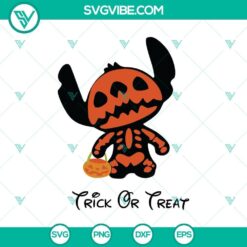 Halloween, Stitch SVG, SVG Files, Trick or Treat SVG, Horror SVG, Halloween SVG 12