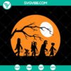 Star Wars Halloween SVG featuring "Trick or Treat Under the Moon" design, perfect for Halloween movie fans.
