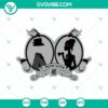 True Love In The Haunted Mansion SVG - Halloween-themed design featuring a couple in the haunted mansion. Ideal for Halloween crafting projects.