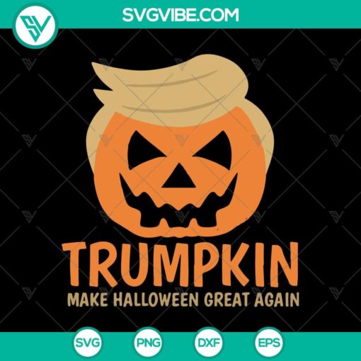 trumpkin make halloween great again svg donald trump svg halloween svg