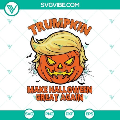 trumpkin make halloween great again svg dxf eps png files