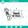 Sexy skeleton twerking Halloween SVG with "Twerk Or Treat" slogan, humorous design for Halloween enthusiasts.
