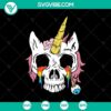 Spooky Unicorn Ghost Halloween SVG perfect for crafts, DIY projects, and Halloween decorations.