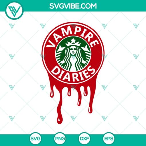 vampire diaries starbucks svg starbucks svg starbucks halloween svg