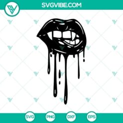 Vampire Lips SVG, Halloween SVG, Scary SVG, Horror SVG