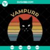 Spooky Vampurr Halloween SVG design for October 31, featuring scary elements.