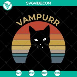 Vampurr SVG, Halloween SVG, Scary SVG, Oct 31 SVG