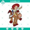 Vintage Disney Toy Story Jessie Bullseye SVG | Retro Pixar Cut Files 2
