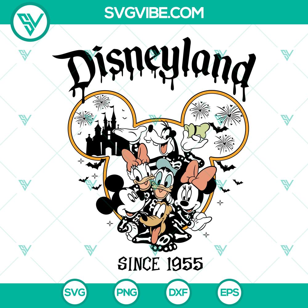 Vintage Disneyland Halloween SVG | Classic Spooky Disney Cut Files Vintage Disneyland Halloween SVG featuring classic spooky Disney cut files for crafting projects.