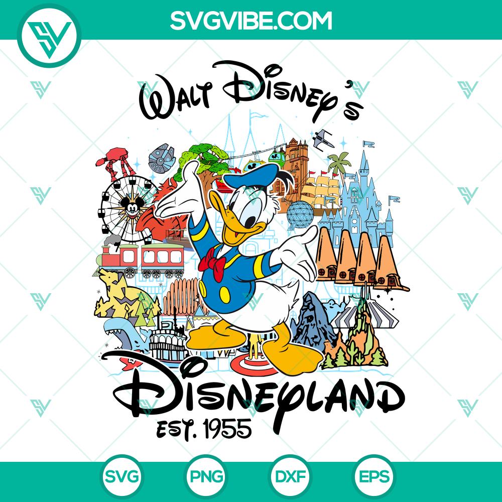 Vintage Donald Duck Disneyland SVG | Classic Disney Duck Cut Files Vintage Donald Duck Disneyland SVG | Classic Disney Duck Cut Files