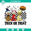 Vintage Huey Dewey Louie Halloween SVG file for Cricut and Silhouette, featuring whimsical Halloween designs. Great for holiday crafts.