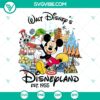Vintage Mickey Mouse Disneyland SVG | Est. 1955 Retro Cut Files 3