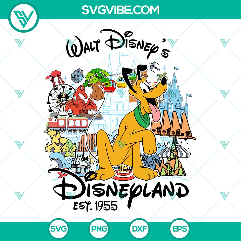 Vintage Pluto Disneyland SVG | Retro Dog Cut Files for Cricut Vintage Pluto Disneyland SVG | Retro Dog Cut Files for Cricut