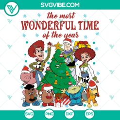 Vintage Toy Story Christmas SVG DXF EPS PNG Files