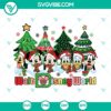 Vintage Walt Disney World Christmas SVG | Retro Disney Holiday Cut Files 3