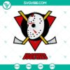 Voorhees Logo SVG featuring horror and Halloween elements for digital design.