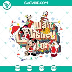 Walt Disney World Christmas SVG | Magical Holiday Trip Cut Files