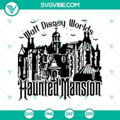Walt Disney Worlds Haunted Mansion SVG, Horror SVG, Scary SVG, Halloween SVG