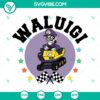 Waluigi SVG | Mario Kart Racing Villain Cut Files 2