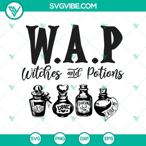 wap witched and potions svg potions svg witches svg halloween svg