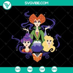 Halloween, Hocus Pocus SVG, SVG Files, We Are Friendly Witch SVG, Horror SVG, 4