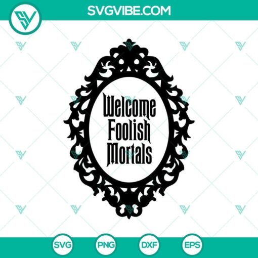 welcome mirror svg halloween svg boo svg witch svg