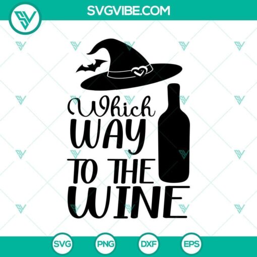 which way to the wine svg halloween svg horror svg halloween scary svg