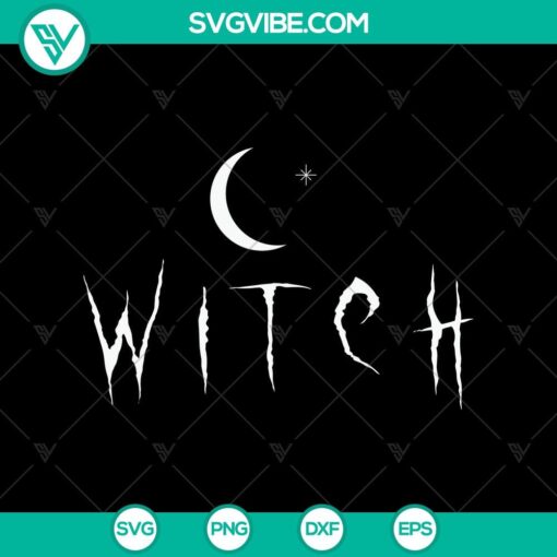 witch night moon svg halloween svg scary svg oct 31 svg