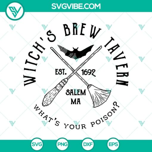 witch8217s brew tavern svg witches svg halloween svg