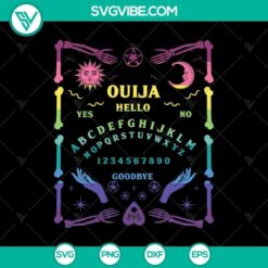 Witchcraft Ouija Board Goth Witch Wicca SVG, Halloween SVG, Trick or Treat SVG, Halloween Mom SVG