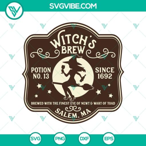 witchs brew drink svg halloween svg scary svg